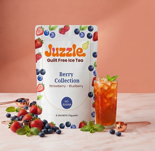 Juzzle Berry Collection  | No Sugar | 90g - Pack of 6 Sachets