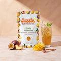 Juzzle Fruity Collection | No Sugar | 90g - Pack of 6 Sachets
